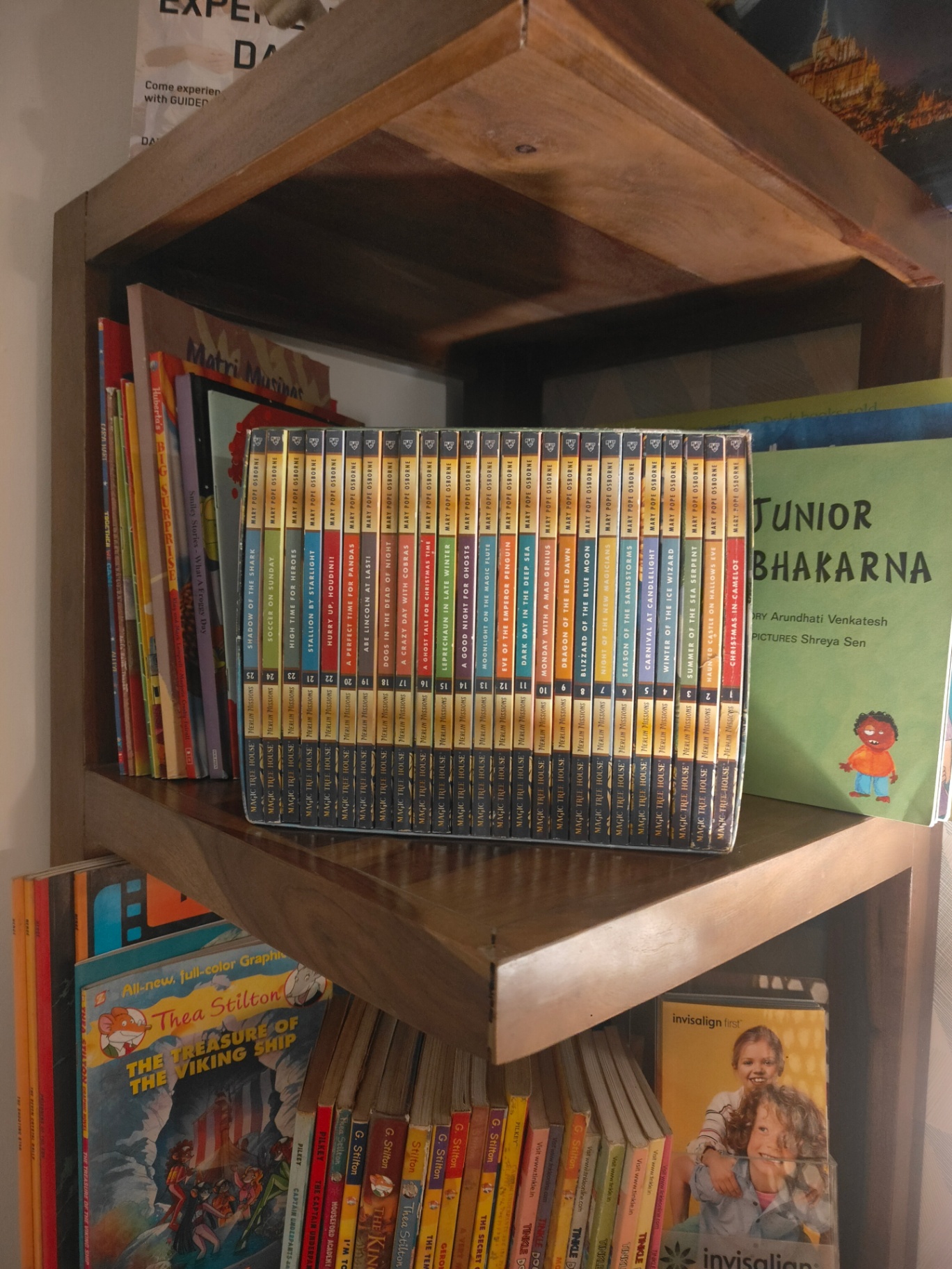 Tintin and children’s comics on the library shelves