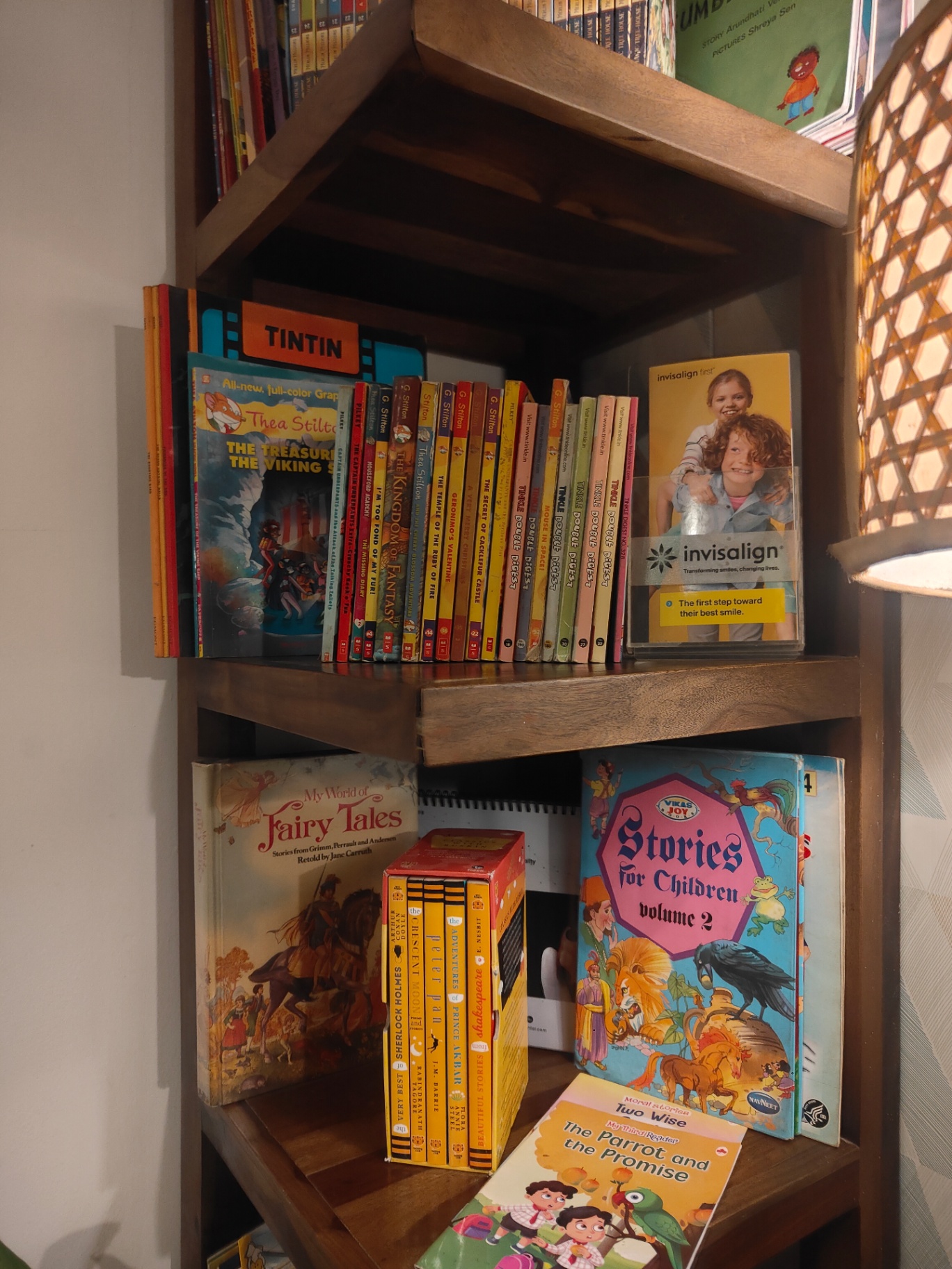 Children’s books in the Dental Brasstacks library
