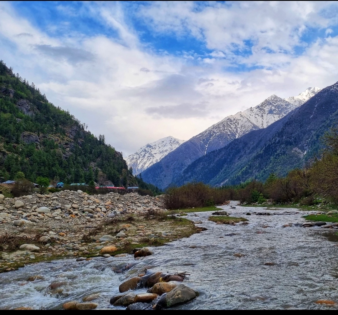 Baspa river, Chitkul — last village before Tibet